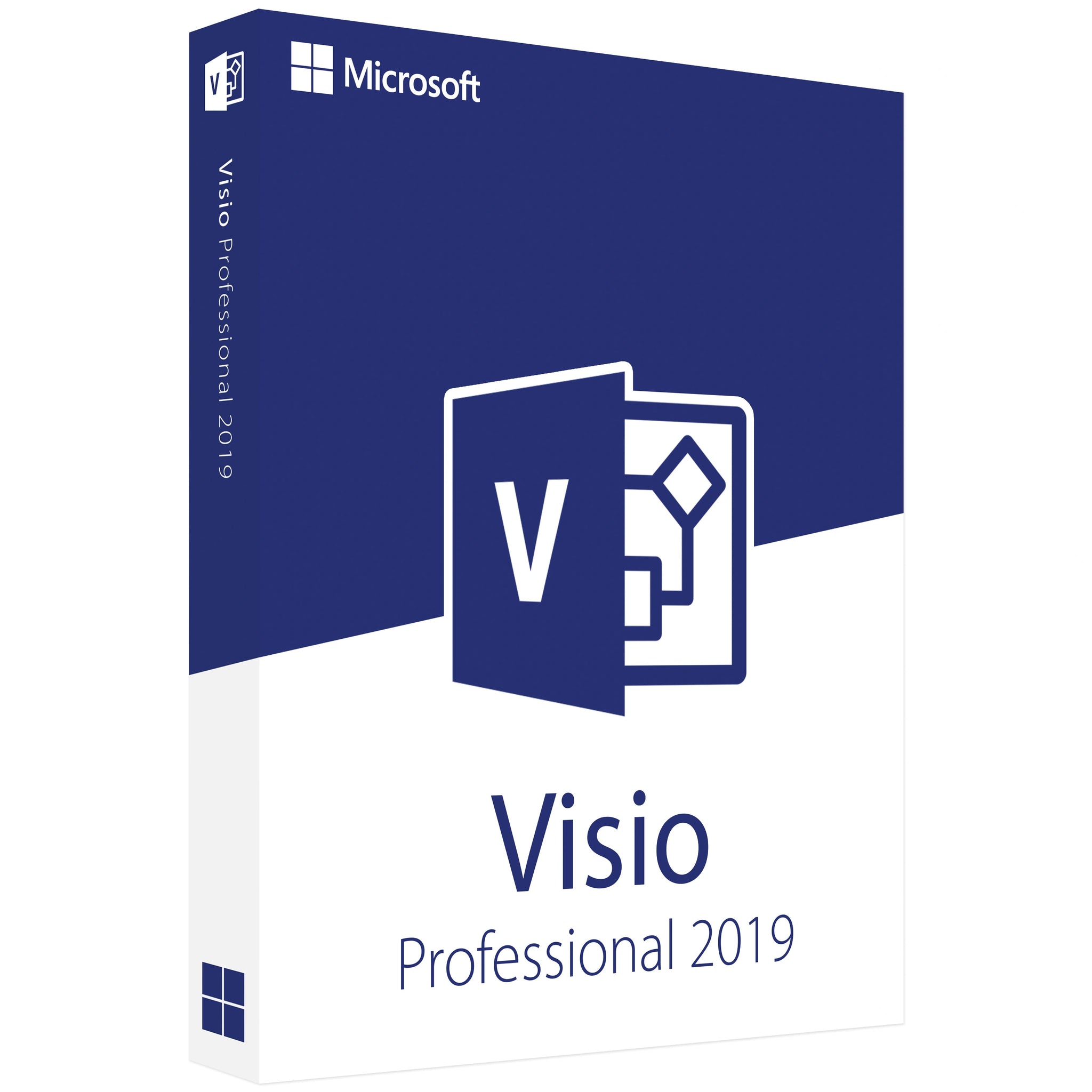 Microsoft Visio 2019 Professional- Lifetime License Key for 1 PC