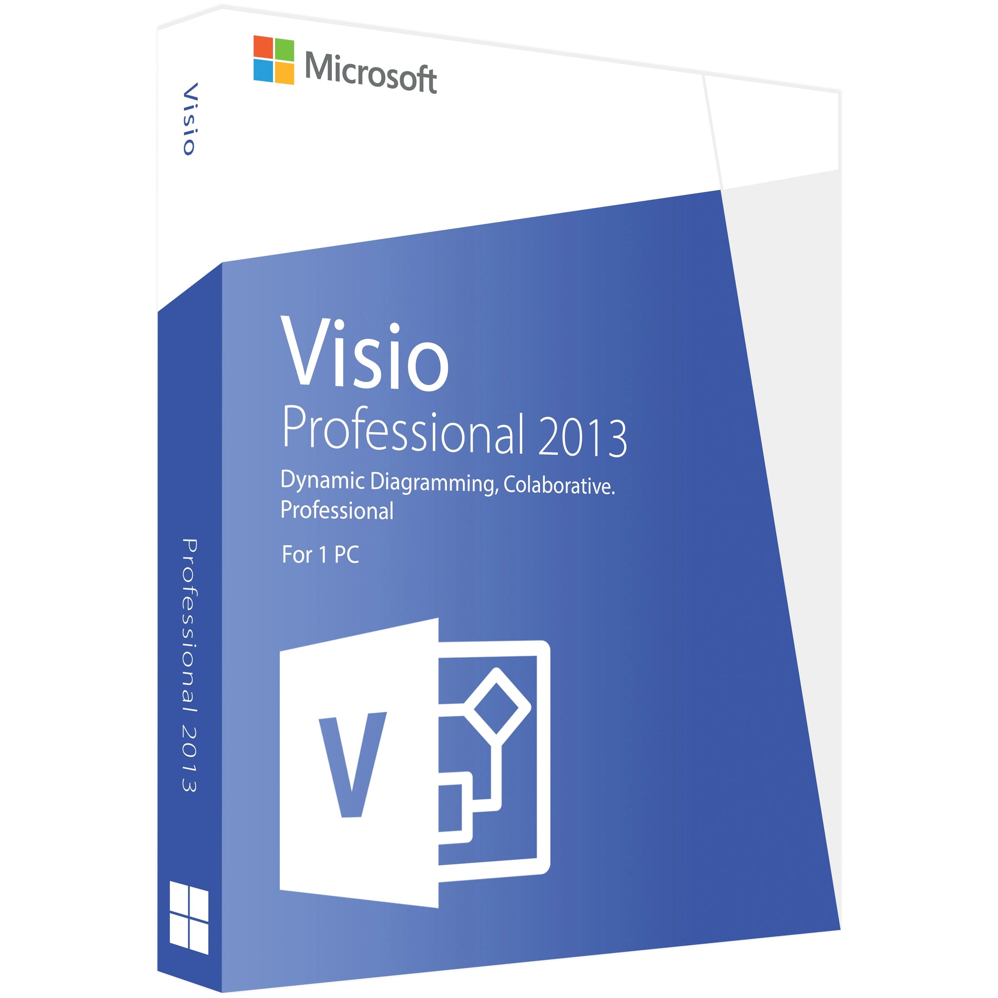Microsoft Visio 2013 Professional- Lifetime License Key for 1 PC