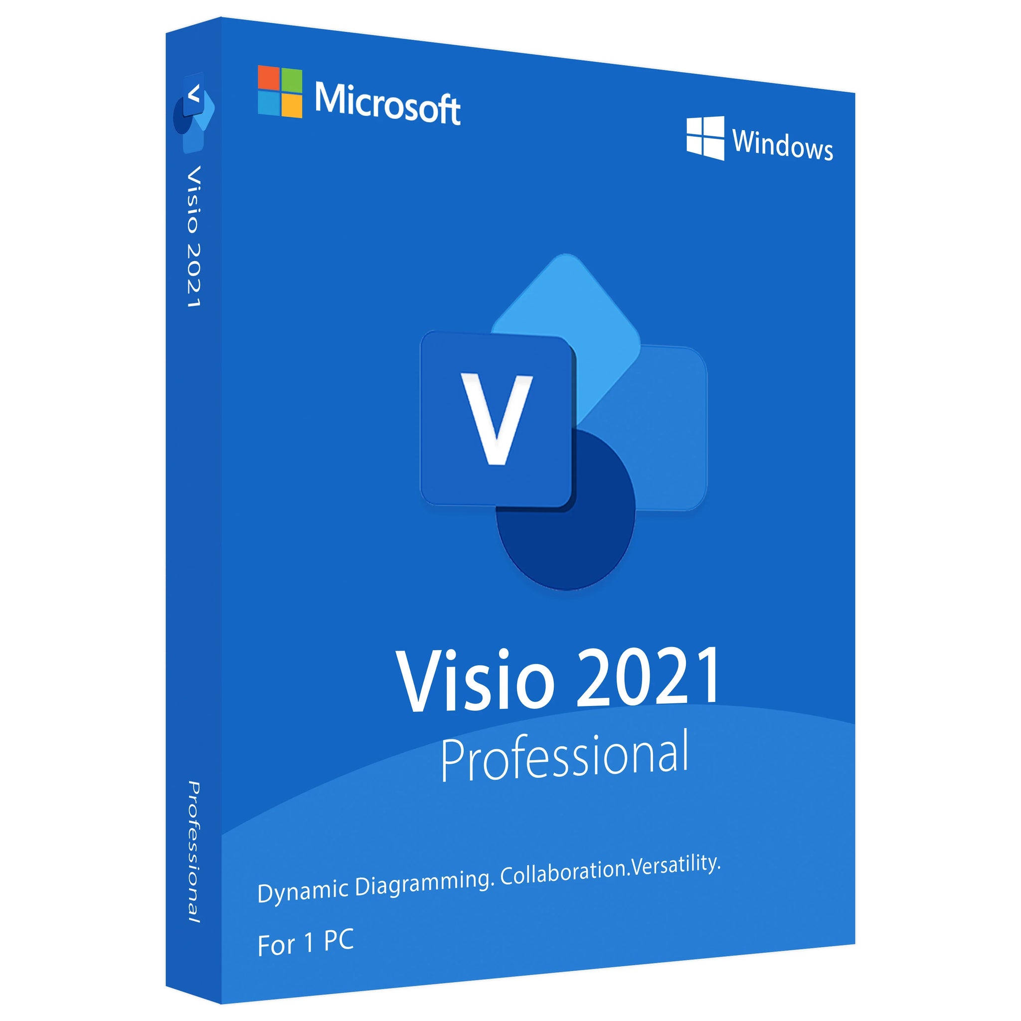 Microsoft Visio 2021 Professional - Lifetime License Key for 1 PC