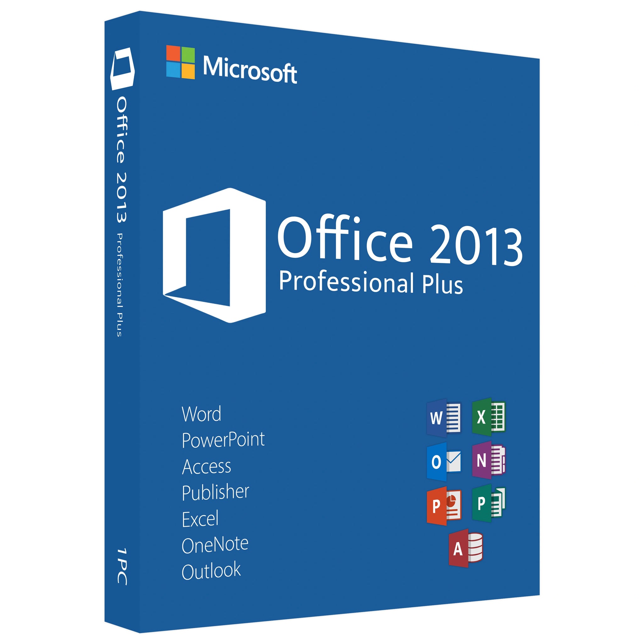 Microsoft Office 2013 Professional Plus - Lifetime License Key for 1 PC