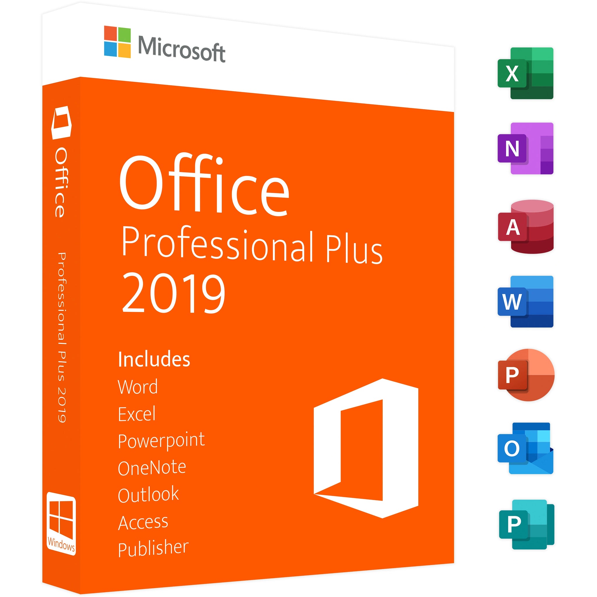 Microsoft Office 2019 Professional Plus- Lifetime License Key for 1 PC