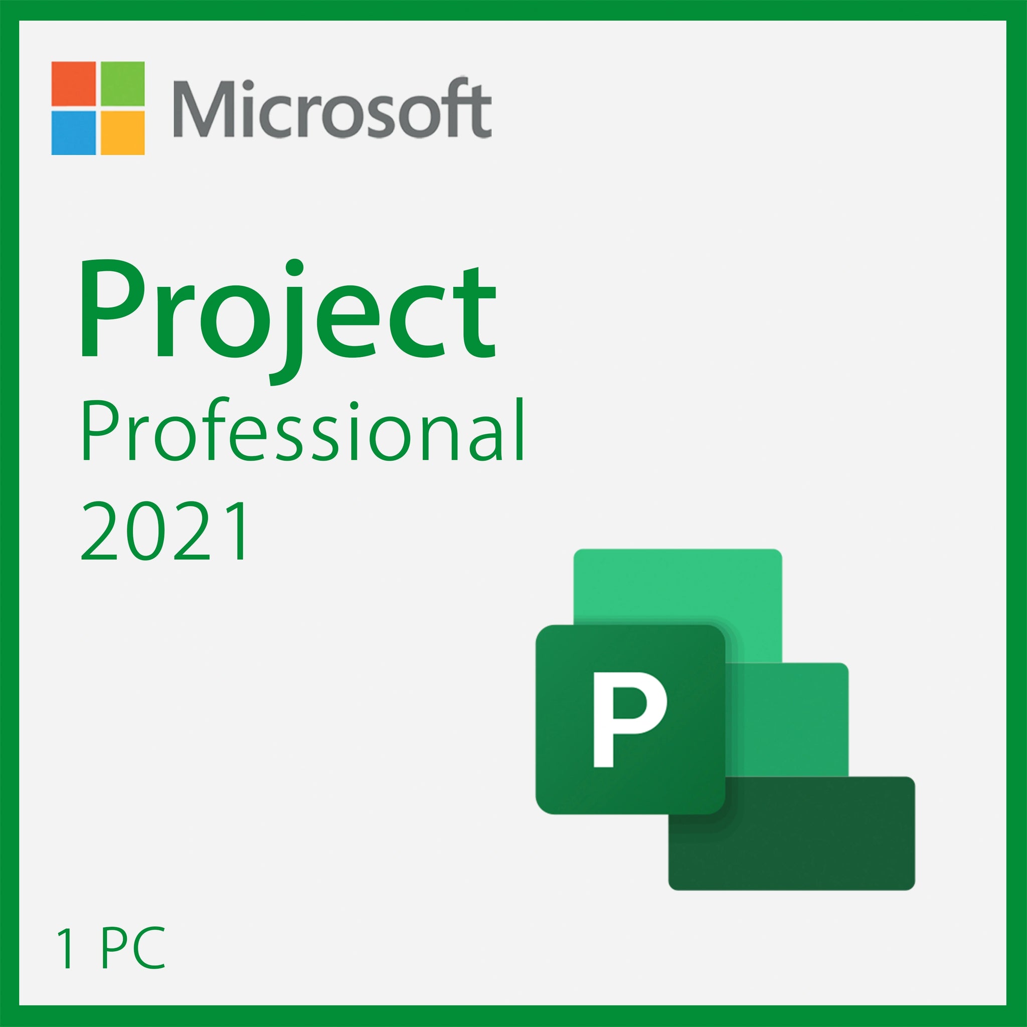 Microsoft Project 2021 Professional - Lifetime License Key for 1 PC