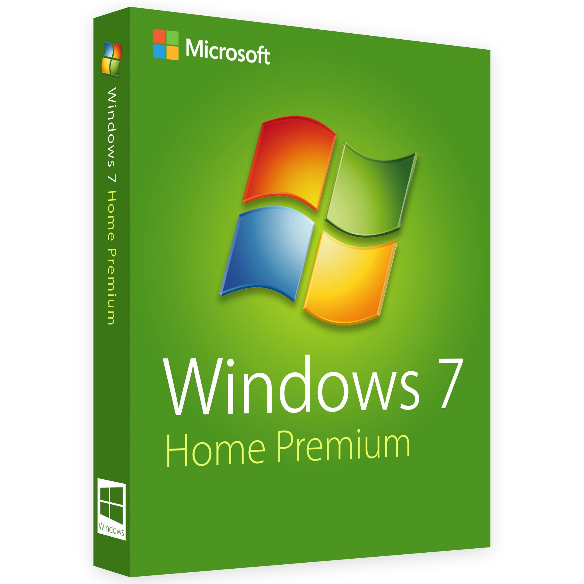 Microsoft Windows 7 Home Premium - Lifetime License Key for 1 PC