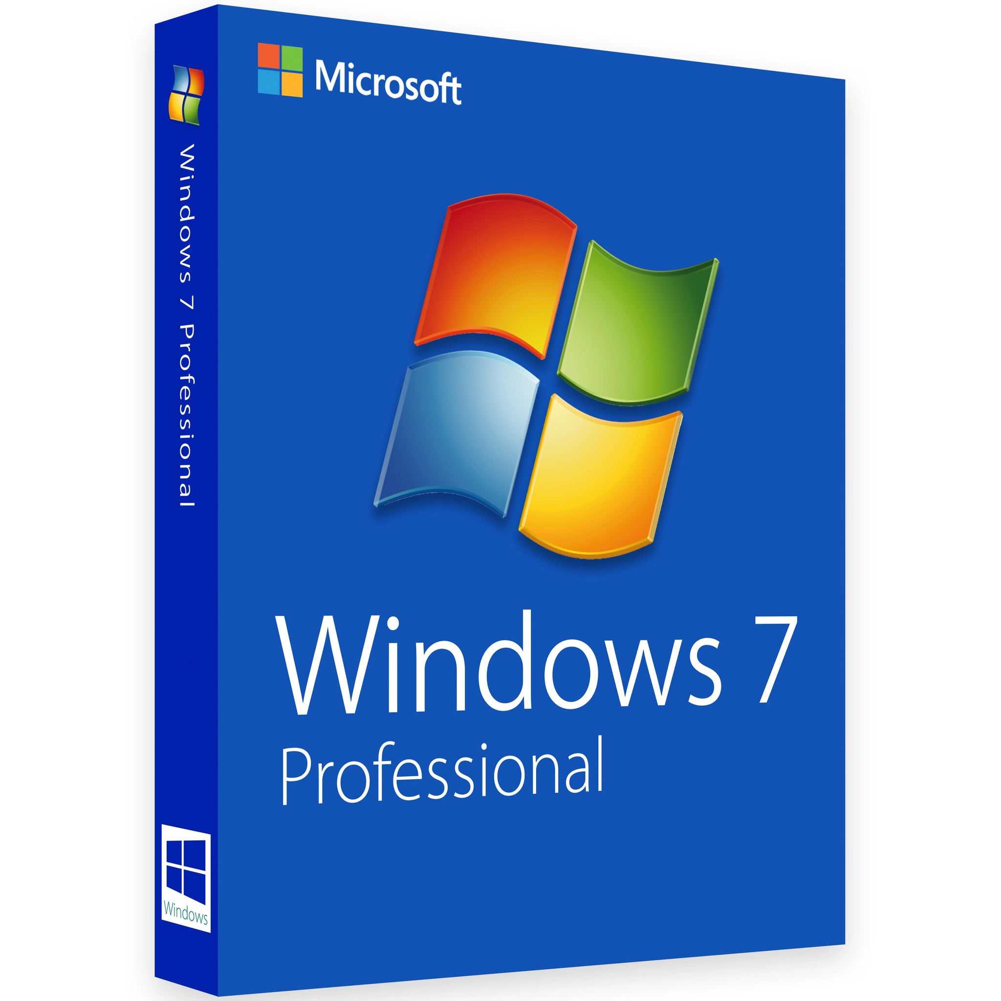 Microsoft Windows 7 Professional - Lifetime License Key for 1 PC