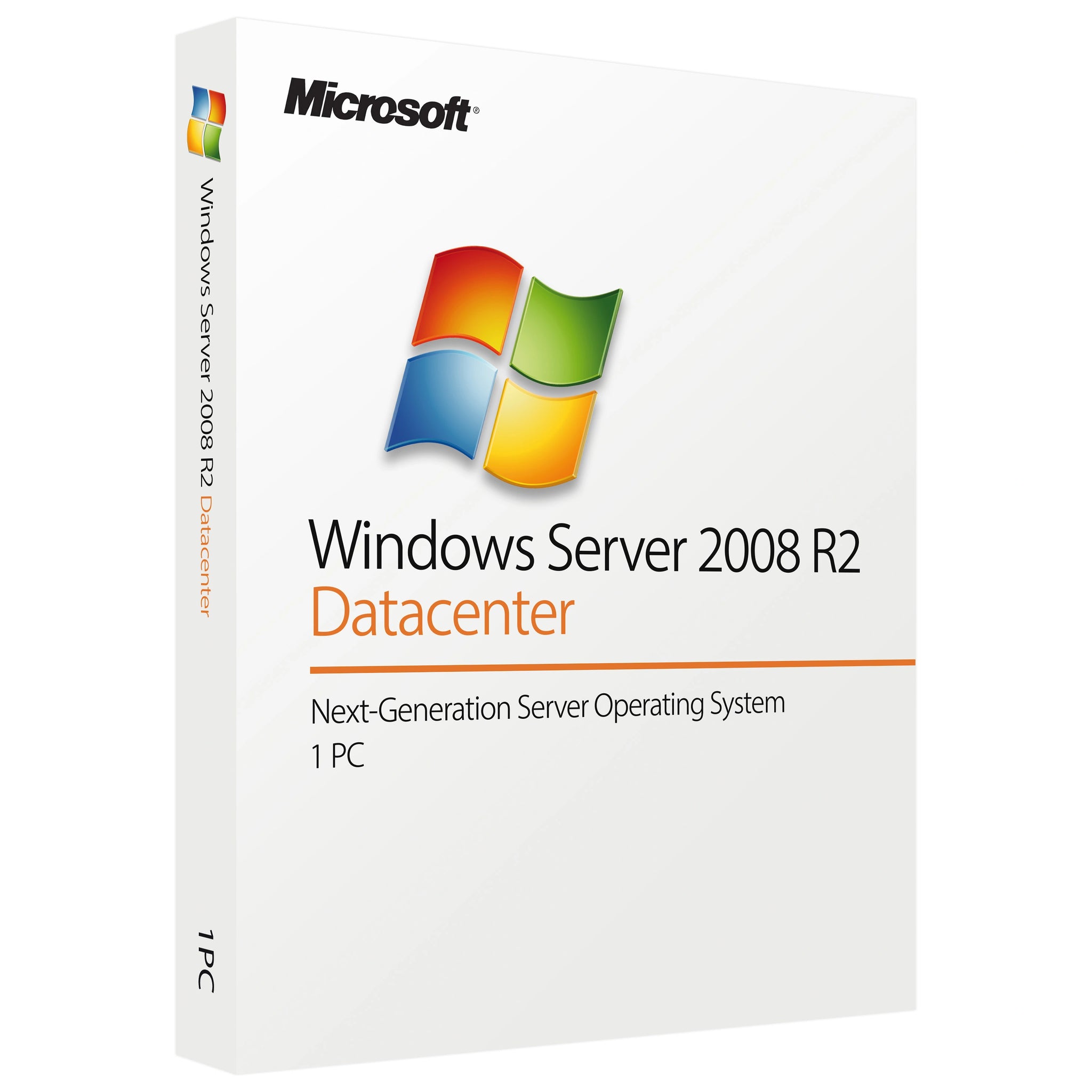 Microsoft Windows Server 2008 Datacenter - Lifetime License Key For 1 PC