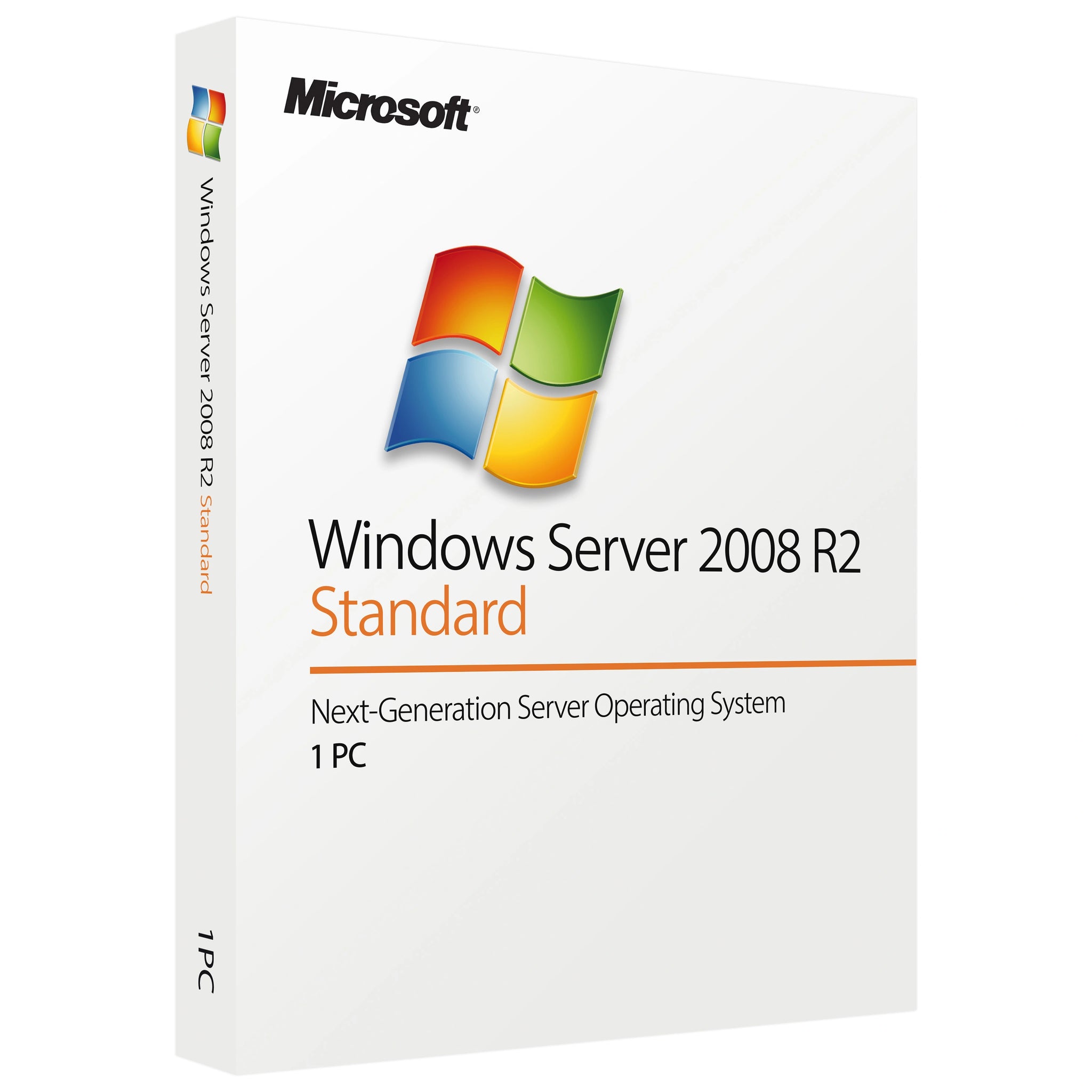 Microsoft Windows Server 2008 Standard - Lifetime License Key For 1 PC