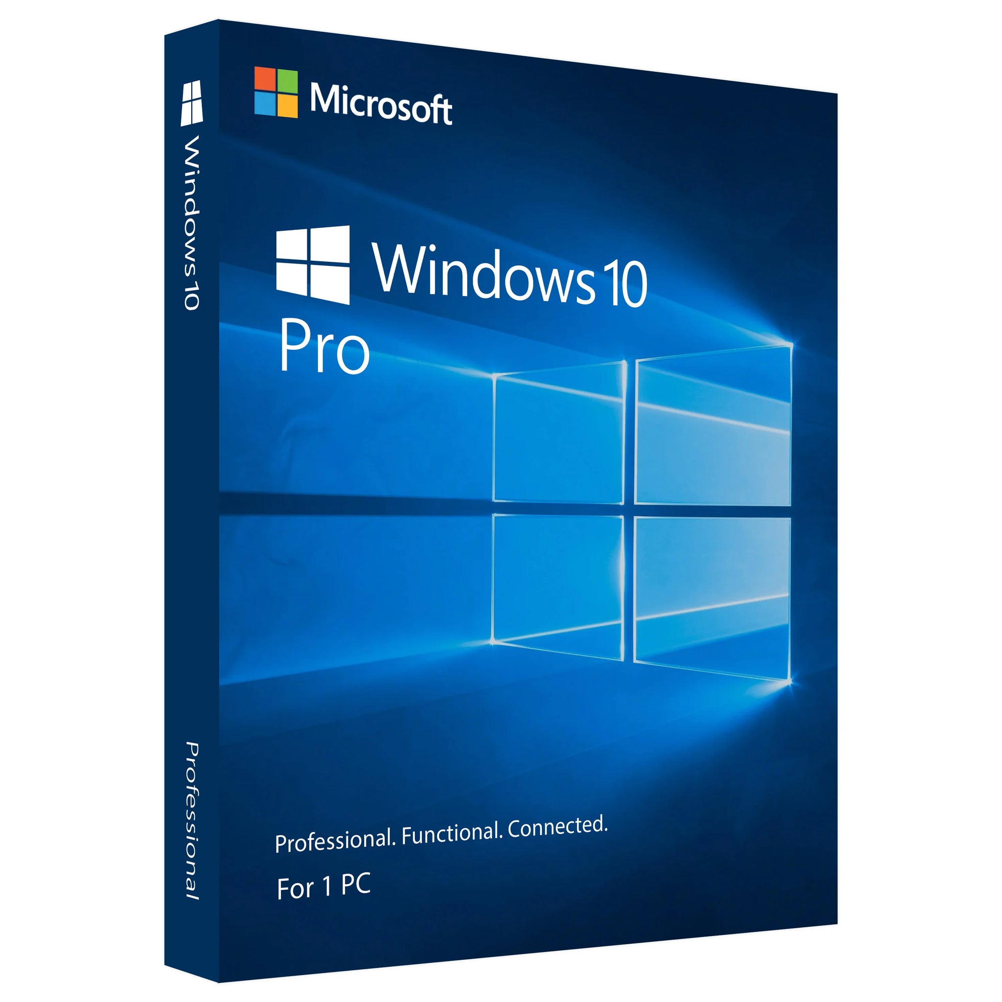 Microsoft Windows 10 Professional - Lifetime License Key for 1 PC